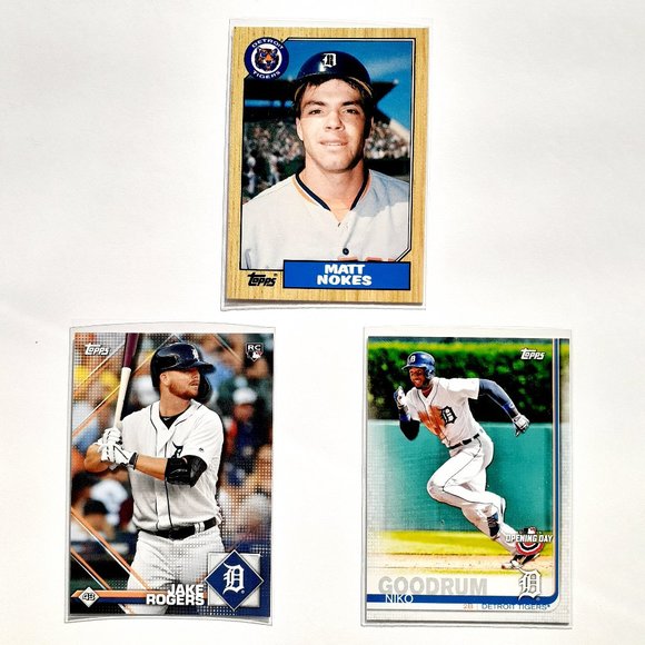 Detroit Tigers  9 Card Lot -  BBL [10_1] - Picture 5 of 8